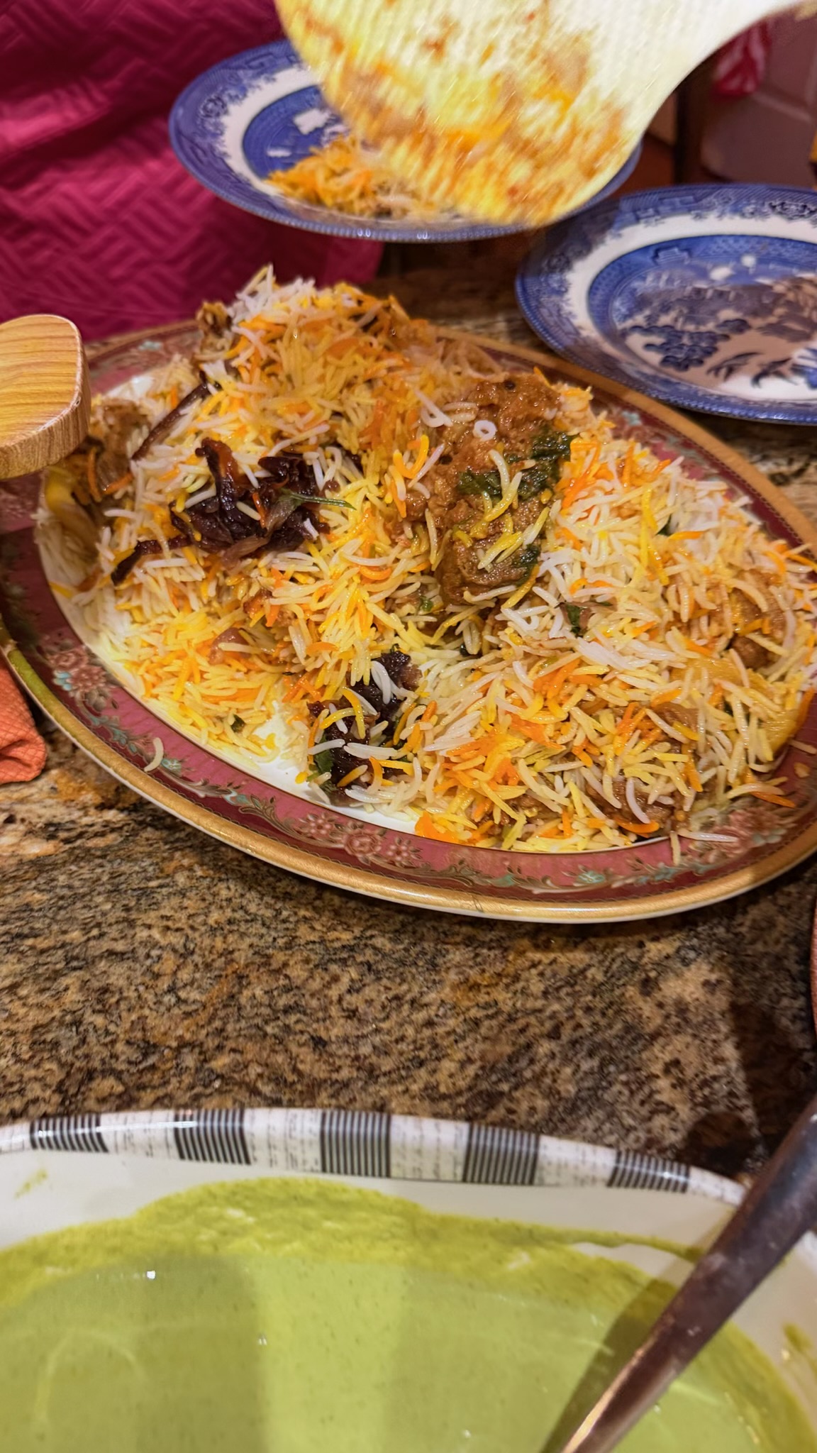 A meal to share